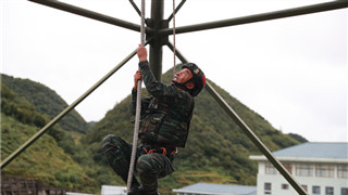 武警六盘水支队30余名特战队员迎来新一轮挑战